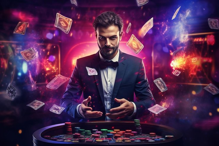 Simbol keamanan data dan privasi pada platform live casino online