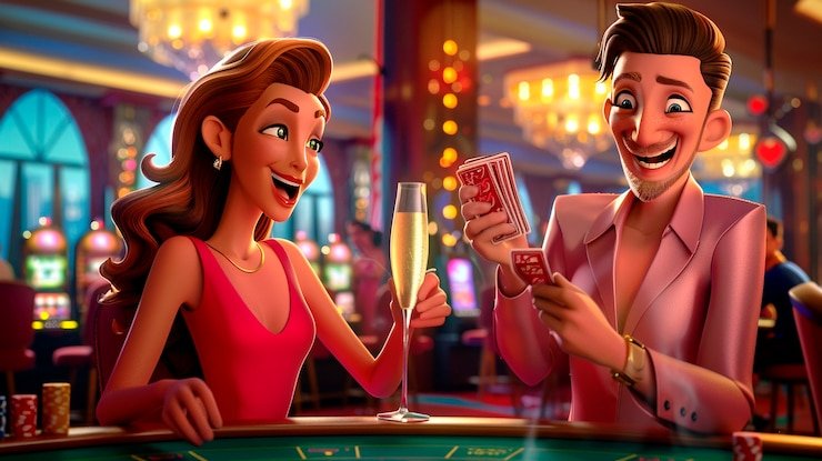 Tampilan menu daftar dan pengelolaan akun untuk live casino